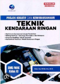 PKK, Teknik Kendaraan Ringan Kelas XI (Kumer)